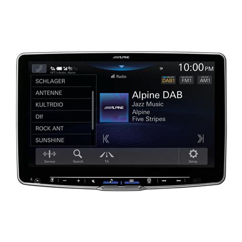 Alpine Ilx F115d Halo 11 Apple Carplay And Android Auto Dab And