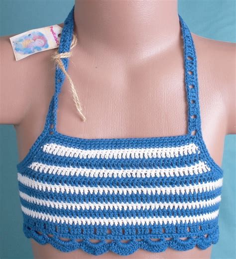 Crochet Bikini Crochet Swimwear For Little Girls Toddler Etsy