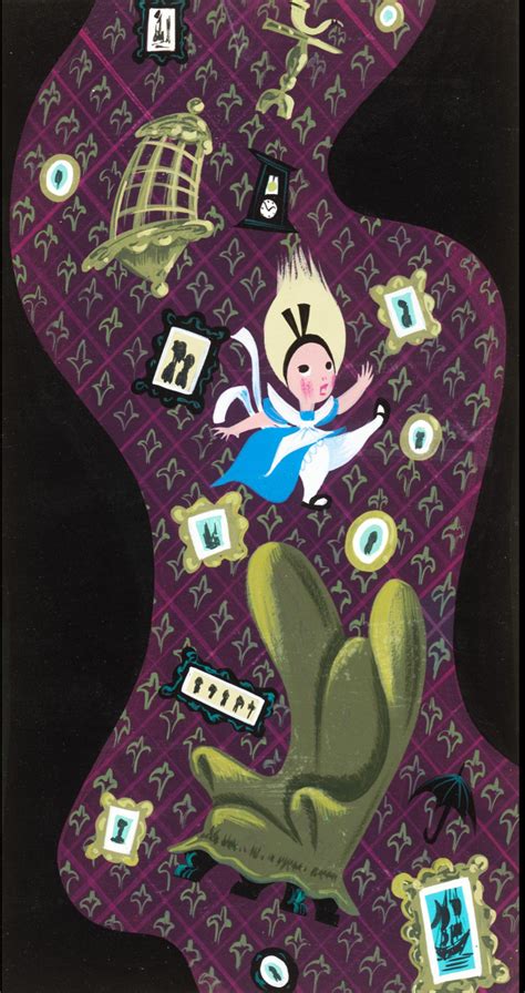 Concept Art For Disneys Alice In Wonderland Mary Blair Lewis Carroll