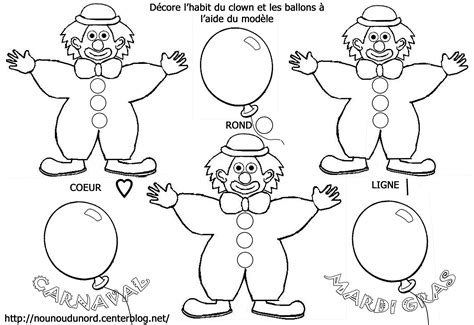 Encore un nouveau coloriage magique. coloriage clown
