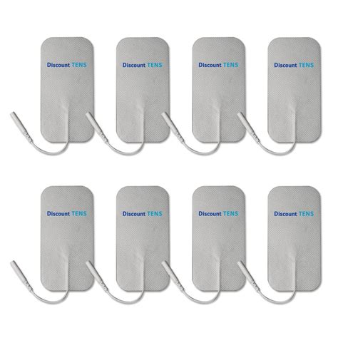Tens Electrodes Value Wired 2x4 Replacement Pads For Tens Units 8 Tens Unit Electrodes 2
