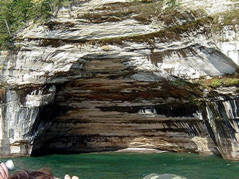 Rainbow Cave Pictured Rocks National Lakeshore Munising Picture Rocks