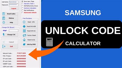 Get Samsung Unlock Code Calculator Android Secret Codes Coding Samsung