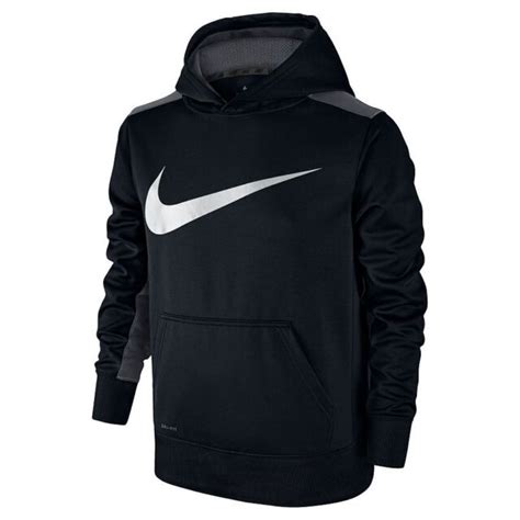 Nwt Boys 8 20 Nike Therma Fit Ko Swoosh Hoodie Choose Size Black Ebay