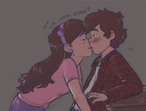 Dipper And Mabel Kissing Gravity Falls Photo Fanpop