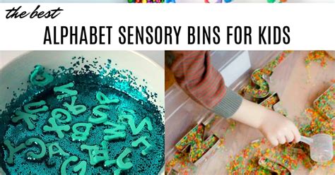 The Best Alphabet Sensory Bins For Kids With Hyperlexia And Next