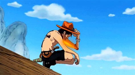Hiken No Ace One Piece Gif One Piece Ace One Piece Tumblr