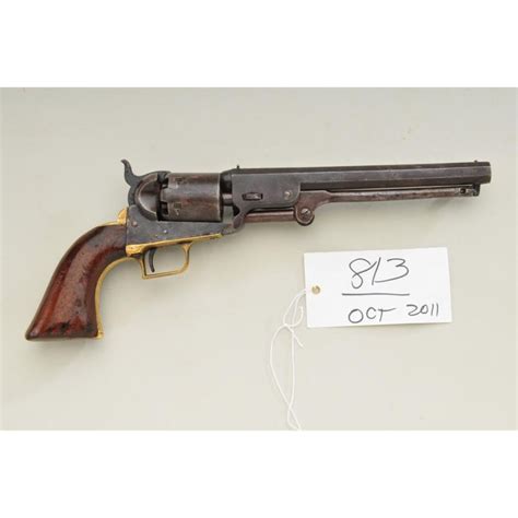 Colt 1851 Navy 2nd Model Squareback Triggerguard Revolver 36 Caliber