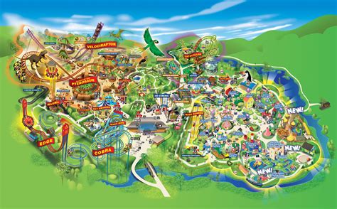 Theme Park Map Design Islands With Names Riset
