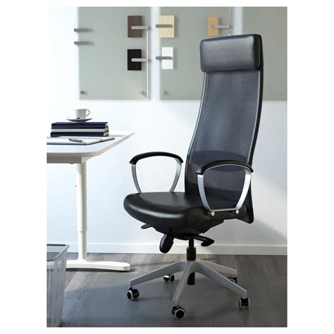 Markus Office Chair Black Glose Robust Black Ikea
