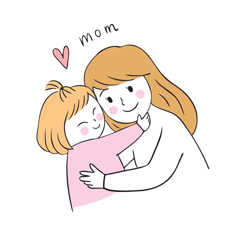 Collection Of Mama E Hija Dibujos Dibujos Animados Madre