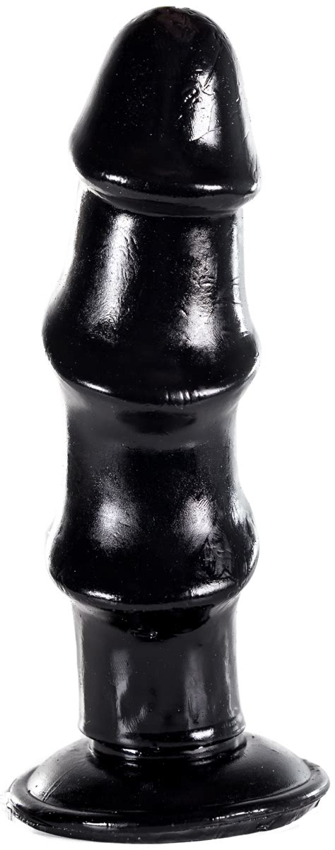Monster Toys Dildo 9 Inch Heavy Black Ribbed Dong Anal Sex Toy Gay Str8