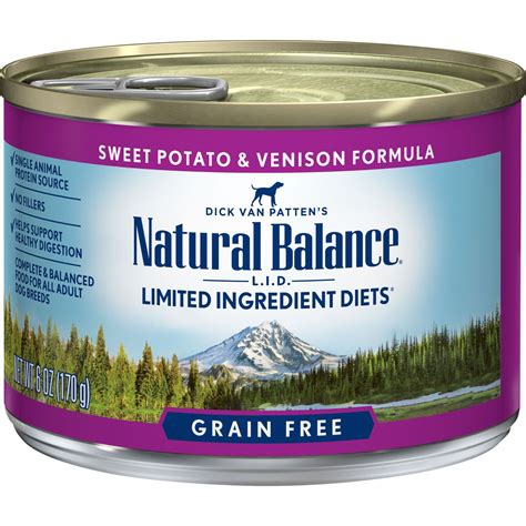 Upc 723633126502 Natural Balance Canned Dog Food Grain Free Limited