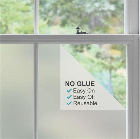 Static Cling Frosted Window Film Glass Frosting Cling Film