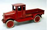 Pictures of Old Metal Toy Trucks