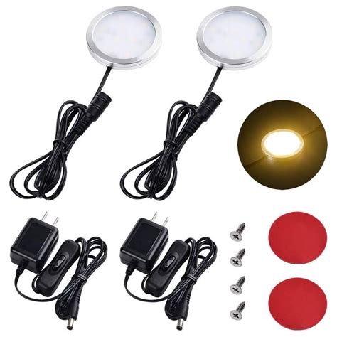 Custom lighting also helps balance the light in your space to create a more. Lvyinyin LED Under Cabinet Puck Lights Kit, Closet ...