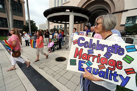 florida s gay marriage ban is latest one to be struck down by a federal judge