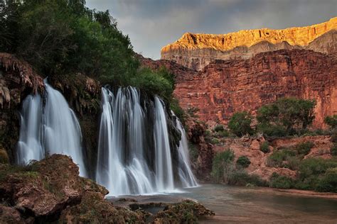 Navajo Falls In Havasu Canyon Arizona Ii Photograph By