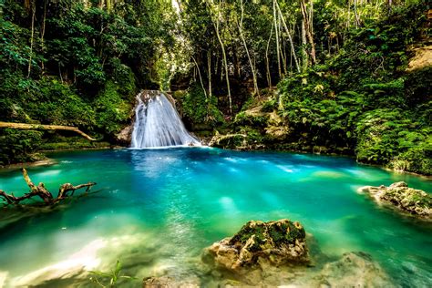 Jamaica Blue Hole Secret Falls Private Tours