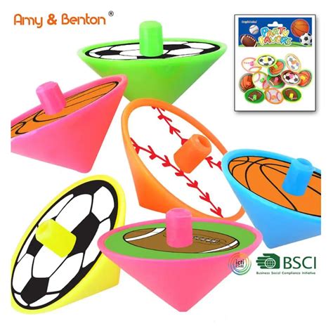 Fun Express Super Quality Mini Colorful Plastic Spinning Top Toy Buy