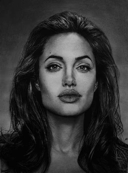 Kelvin Okafor Art Angelina Jolie
