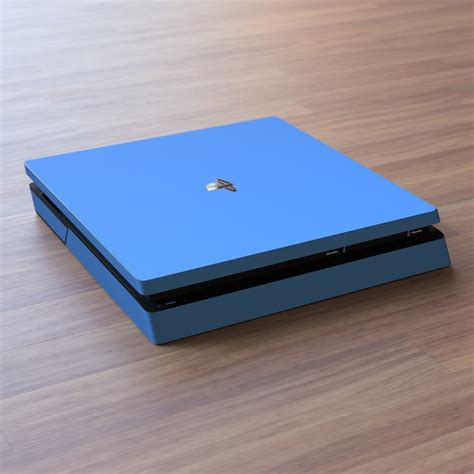 Sony Ps4 Slim Skin Solid State Blue By Solid Colors Decalgirl