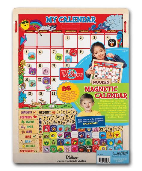 Love This Wooden Magnetic Calendar Magnetic Calendar Fun