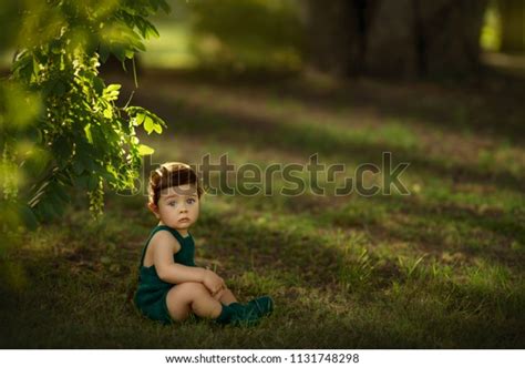 Baby Boy Parc Stock Photo Edit Now 1131748298