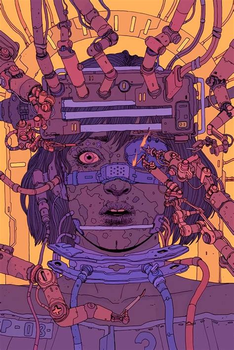 Rhubarbes — Josan Gonzalez Arte Cyberpunk Cyberpunk Aesthetic