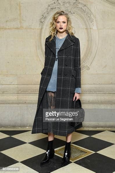 Gabriella Wilde Attends The Christian Dior Show As Part Of The Paris