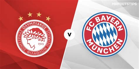 Olympiakos Vs Bayern Munich Betting Tips And Predictions