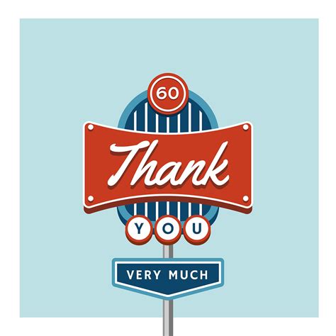 Thank You Greeting Retro Sign 366962 Vector Art At Vecteezy