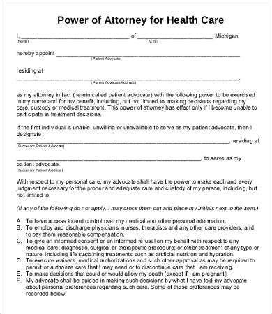 Free printable durable power of attorney form. Power Of Attorney Form Free Printable - 9+ Free Word, PDF Documents Download | Free & Premium ...