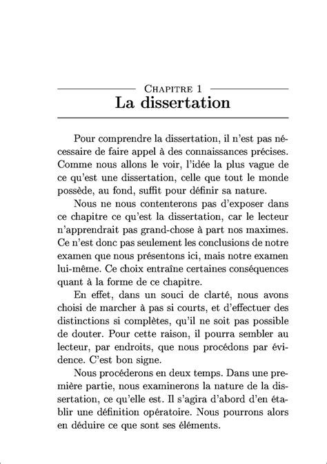 Comment faire l'introduction d'une dissertation