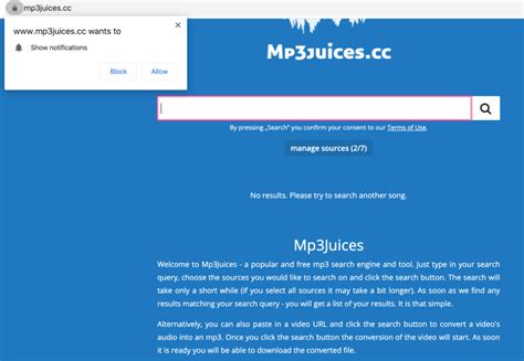 As soon as we find any results. How to remove Mp3juices.cc | BugsFighter