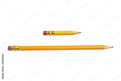 Long And Short Pencils Foto De Stock Adobe Stock