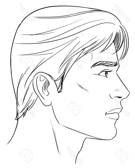 Male Drawing Outline At Getdrawings Free Download
