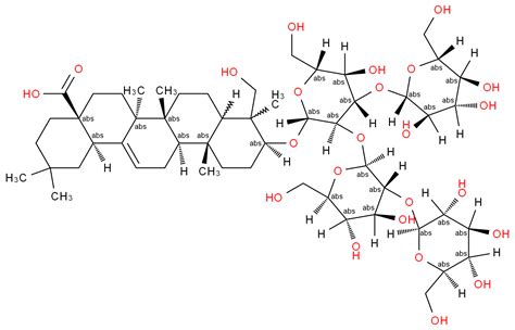 (3beta,5xi,18alpha)-3-{[beta-D-glucopyranosyl-(1->3)-[beta-D-glucopyranosyl-(1->2)-beta-D 