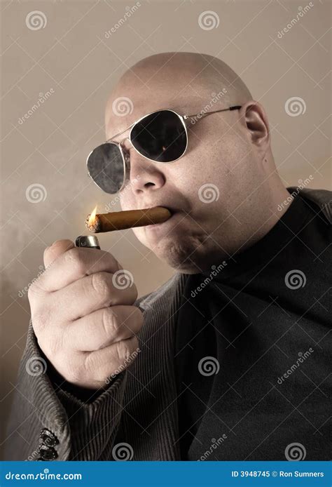 Smoking Mobster Stock Image Image Of Lifestyle Boss 3948745