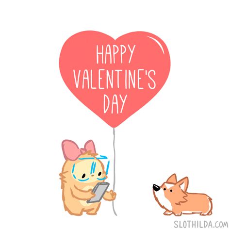 Valentines Day Love  By Slothilda Find And Share On Giphy