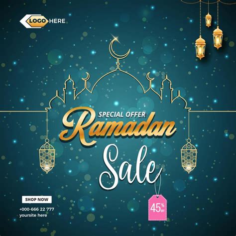 Ramadan Sale Banner 21962218 Vector Art At Vecteezy
