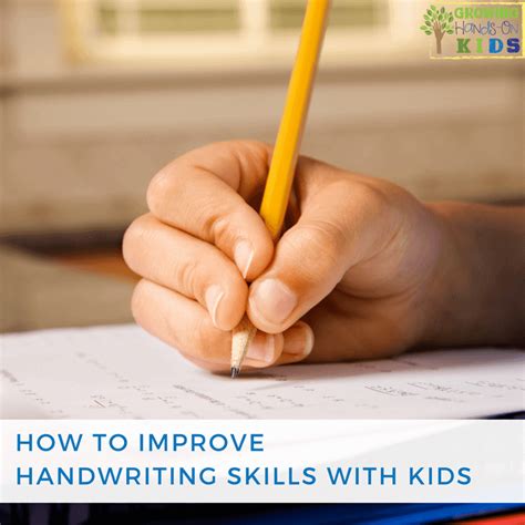 How To Improve Handwriting With Kids Tips And Tricks For Parents