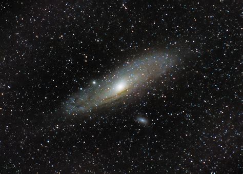 My First Attempt At Andromeda Taken With Only A Dslr And 70 200mm Lens