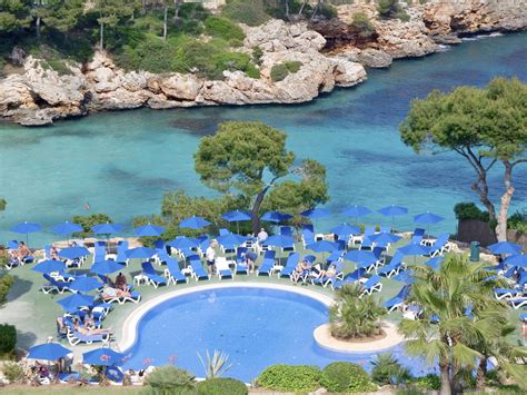 This Is The Pool At Hotel Inturotel Cala Esmeralda Cala Dor Mallorca