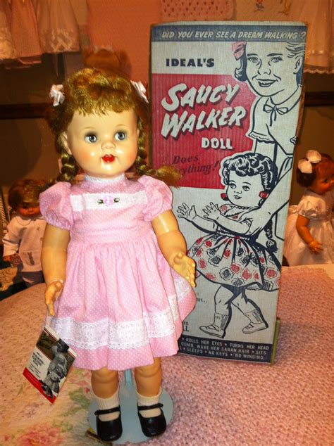1950s Ideal Saucy Walker With Original Box Vintage Dolls Vintage