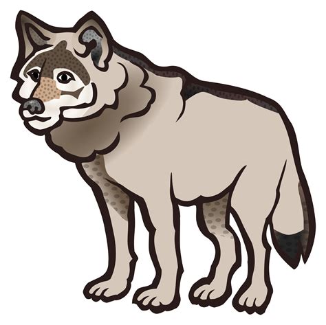 Wolf Drawings Howling Howling Wolf Clip Art Vector Clip Art