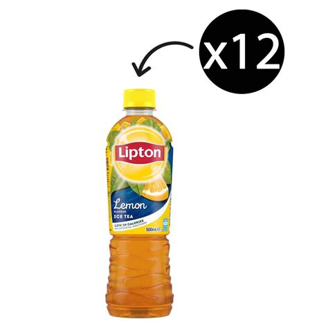 Lipton Ice Tea Lemon 500ml Carton 12 Winc