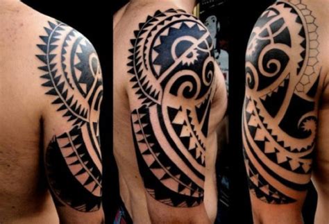 59 Awesome Hawaiian Shoulder Tattoo Designs Shoulder Tattoos