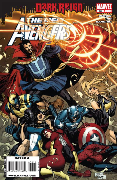 New Avengers Vol 1 53 Marvel Database Fandom Powered By Wikia