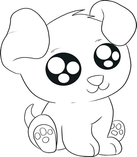 Baby Dog Coloring Pages At Free Printable Colorings